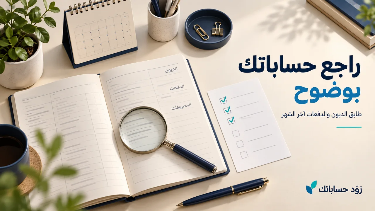 مراجعة الديون والدفعات آخر الشهر: كيف تتأكد من الرصيد؟