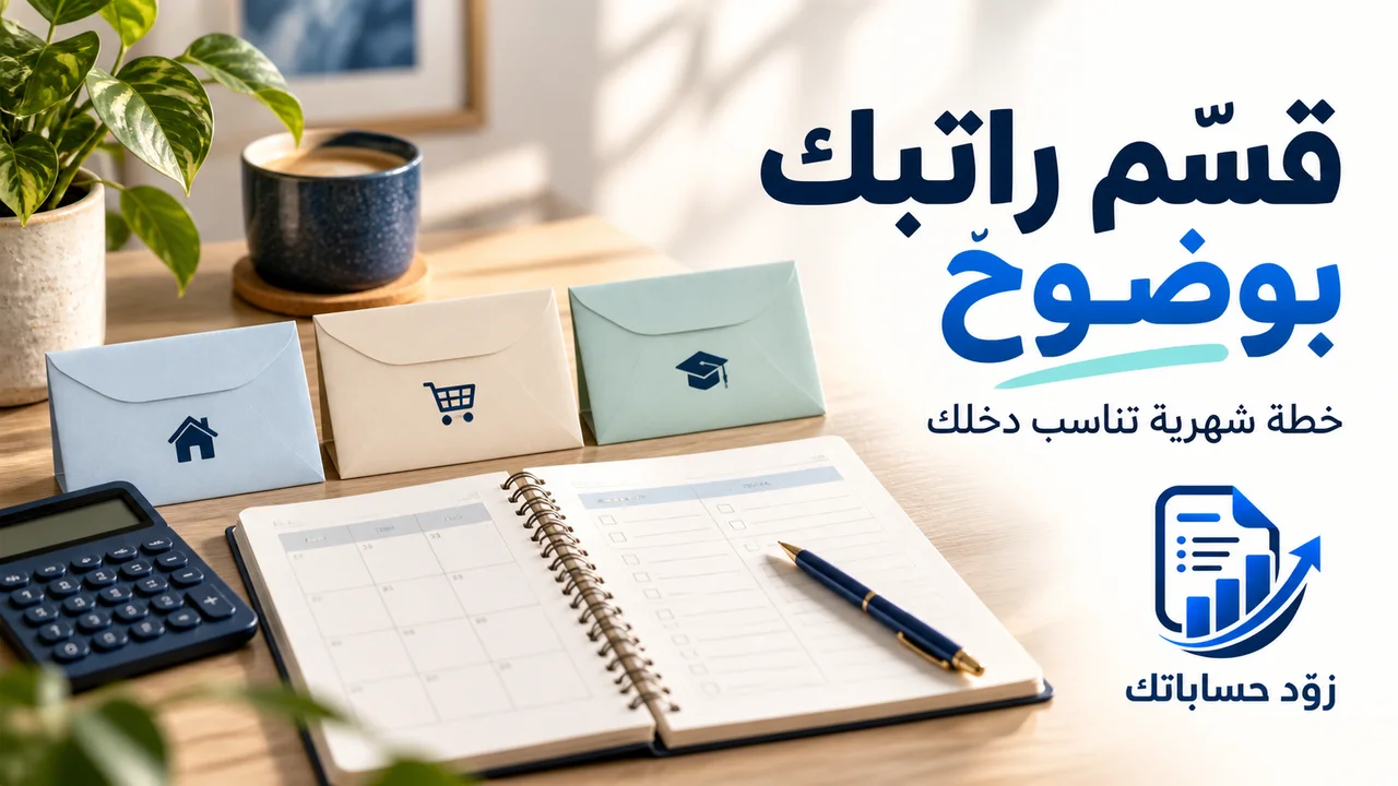 تقسيم الراتب الشهري: كيف تضع ميزانية تناسب دخلك؟