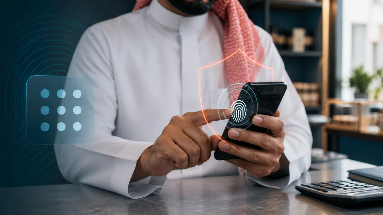 حماية الحسابات بالرقم السري والبصمة دون ثغرات يومية